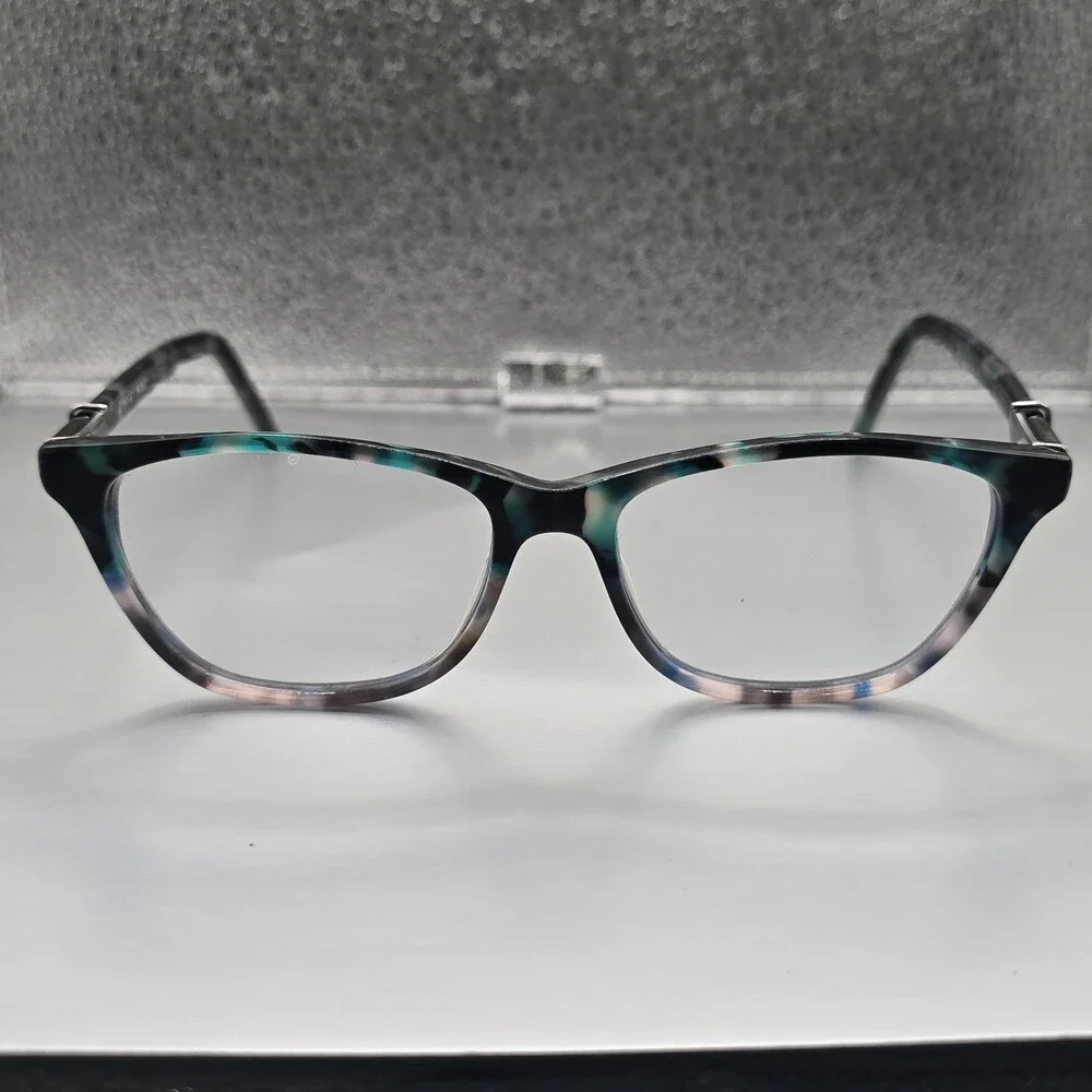 ROBERT MARC 899-378 Optical Tortoise Teal Authentic Cat Eye Glasses 50-16 France